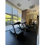 Flat Perfeito muito próximo do Parque Olímpico, Riocentro, Jeunesse Arena, área de lazer e lavanderia